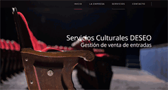 Desktop Screenshot of deseoculturales.com